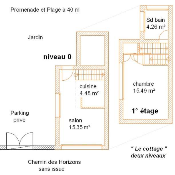 Maison Le Cottage Asnelles Extérieur photo